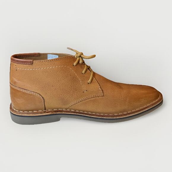 Steve Madden Men’s Tan Leather Hestonn Ankle Boots Size 8.5 main image 10